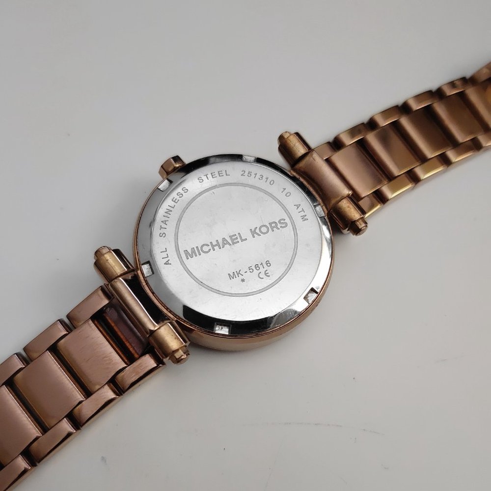 Michael Kors Mk-5616 Parker Multi-Function Rose G… - image 5